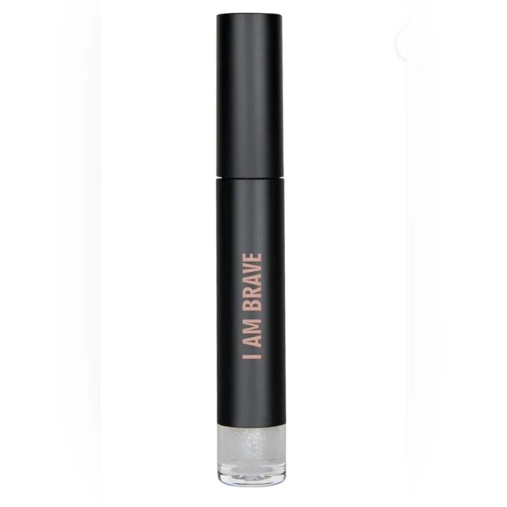 Lorde & Belle Real Her I am Brave Shimmer Silver Lip Gloss New